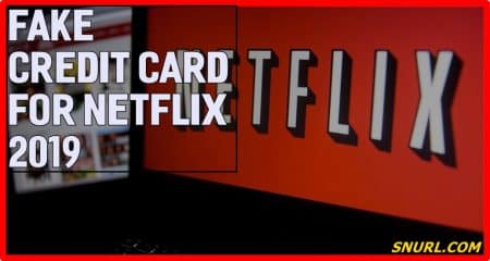 Netflix Credit Card Generator